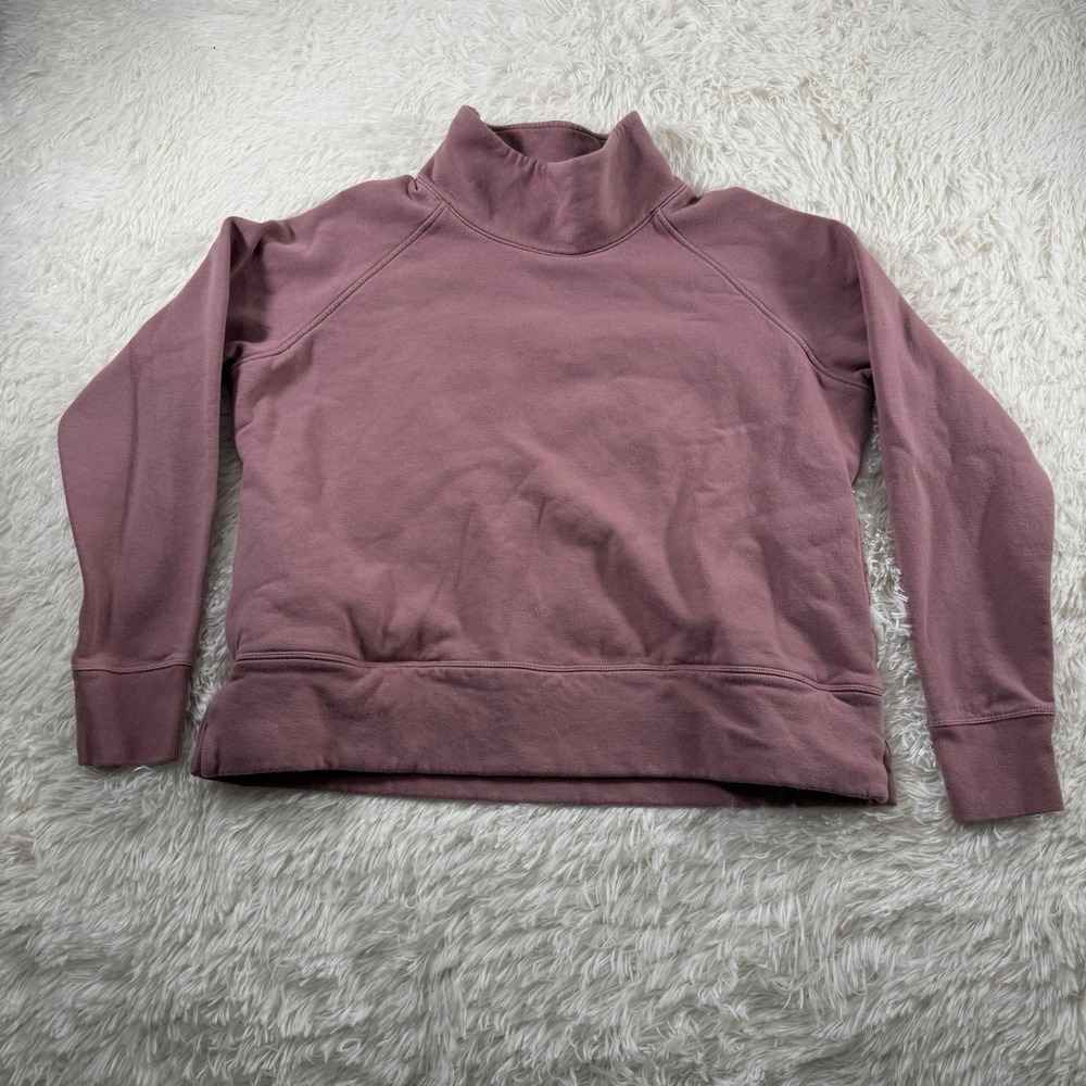 Public Rec Sweater Womens‎ XL Pink Turtle Neck Pullover Sweatshirt Casual Baggy